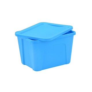 Foto 2 | Foto 2 | 3 Cajas De Almacenamiento Livenza Azul De 68 L