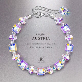 Foto 2 | Foto 2 | Pulsera Lady Colour Northern Lights Crystals De Plata 925 - Venta Internacional.