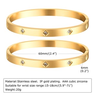 Foto 6 | Foto 6 | Brazalete Mprainbow Con Circonita Cúbica Love Chapada En Oro De 18 Quilates - Venta Internacional.