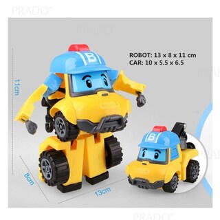 Foto 2 | Foto 2 | Set De Juguetes Transformation Robot Car Robocar Poli Cartoon - Venta Internacional.