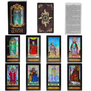 Foto 4 | Foto 4 | Cartas De Tarot Smoostart 78 Con Guía Holográfica Para Contar El Futuro - Venta Internacional.