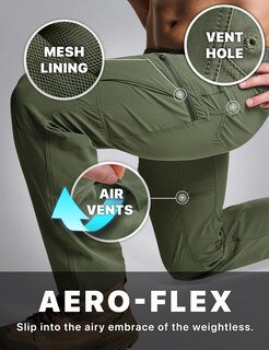 Foto 4 | Foto 4 | Pantalones Tácticos De Secado Rápido Cqr Para Hombre Resistentes Al Agua - Venta Internacional.