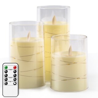 Foto 5 | Foto 5 | Set De Velas Led Con Temporizador De 24 Horas Sin Llama Y Mando A Distancia - Venta Internacional.
