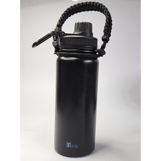 Foto 1 | Foto 1 | Botella De Agua Aislante Genérica De 600 Ml Con Asa De Cuerda De Paracord - Venta Internacional.