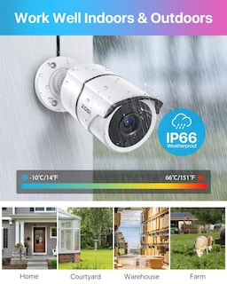 Foto 5 | Foto 5 | Cámaras De Seguridad Zosi 1920tvl 1080p Hd Tvi  Paquete De 4 Unidades Con Visión Nocturna - Venta Internacional.