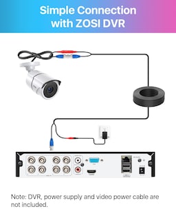 Foto 7 | Foto 7 | Cámaras De Seguridad Zosi 1920tvl 1080p Hd Tvi  Paquete De 4 Unidades Con Visión Nocturna - Venta Internacional.