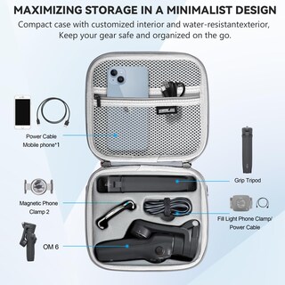 Foto 2 | Foto 2 | Funda De Viaje Con Bandolera Para Dji Osmo Mobile 6 - Venta Internacional.