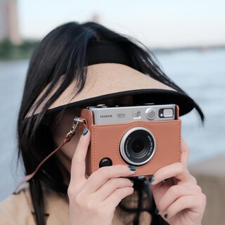 Foto 4 | Foto 4 | Funda Para Cámara Rieibi Instax Mini Evo Vintage Piel Sintética Color Marrón - Venta Internacional.