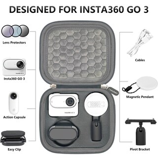 Foto 2 | Foto 2 | Funda De Transporte Leayjeen Para Cámara De Acción Insta360 Go 3 - Venta Internacional.