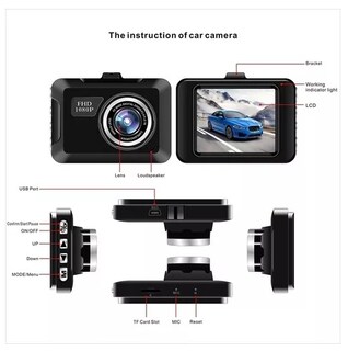 Foto 5 | Foto 5 | Grabador De Vídeo Con Cámara Dvr Para Vehículo 1080p Con Registrador Gps - Venta Internacional.