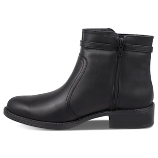 Foto 3 | Foto 3 | Botín Corto De Piel Para Dama Lady Dominiq Mod. 2355 Negro Elegante Herraje