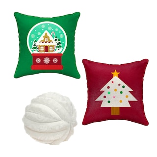 Foto 2 | Foto 2 | Set 3 Cojines Coprire Decorativos Navidad