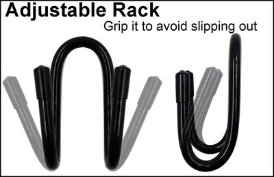 Foto 2 | Foto 2 | Soporte Para Cascos Yyst Flexible Sobre El Asiento (negro X 2) - Venta Internacional.