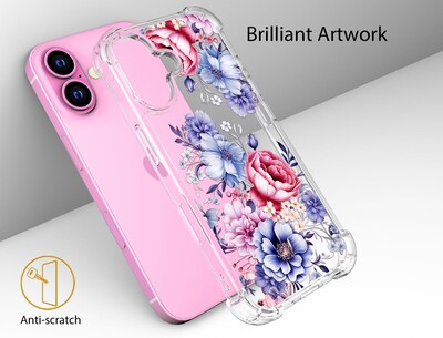 Foto 4 | Foto 4 | Funda De Teléfono Topgraph Compatible Con Iphone 16 Plus Para Mujer - Venta Internacional.