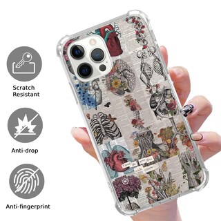 Foto 3 | Foto 3 | Funda Para Teléfono Enughselso Aesthetic Biology Newspaper Iphone 16 Pro - Venta Internacional.