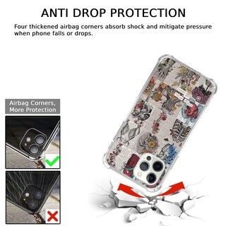 Foto 5 | Foto 5 | Funda Para Teléfono Enughselso Aesthetic Biology Newspaper Iphone 16 Pro - Venta Internacional.