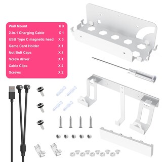 Foto 4 | Foto 4 | Kit De Montaje En Pared Para Nintendo Switch Y Switch Oled Con Soporte Para Ps5 - Venta Internacional.