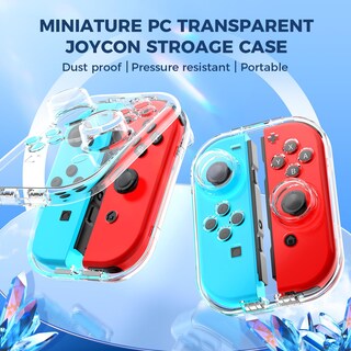 Foto 2 | Foto 2 | Funda De Almacenamiento Iine Para Nintendo Switch Joy-con Transparente - Venta Internacional.