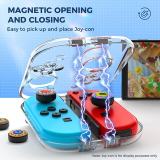 Foto 4 | Foto 4 | Funda De Almacenamiento Iine Para Nintendo Switch Joy-con Transparente - Venta Internacional.