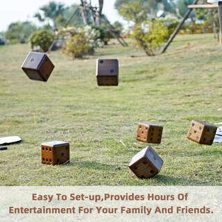 Foto 4 | Foto 4 | Juego De Dados Giant Yard Spexdarxs Con Marcador Y Bolsa Para Toda La Familia - Venta Internacional.