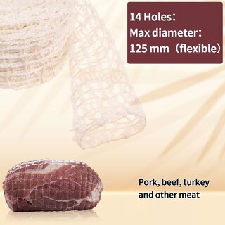 Foto 4 | Foto 4 | Rollo De Malla Para Carne Haomian Elástico 10 M Para Carne De Ave Ahumada - Venta Internacional.