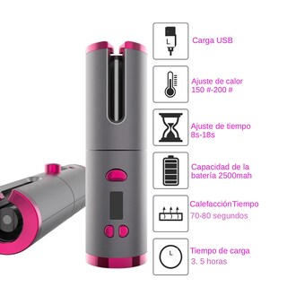 Foto 3 | Foto 3 | Batería Recargable De Rizador Automático Inalámbrico De 5200 Mah - Venta Internacional.