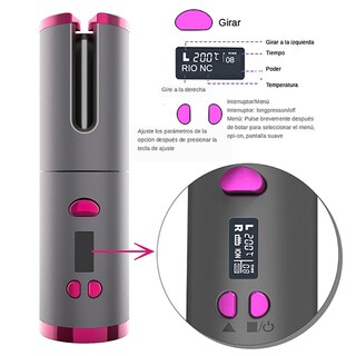 Foto 5 | Foto 5 | Batería Recargable De Rizador Automático Inalámbrico De 5200 Mah - Venta Internacional.