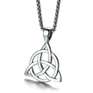 Foto 1 | Foto 1 | Colgante Yao0dianxku Con Nudo Triquetra En Plata Celta - Venta Internacional.