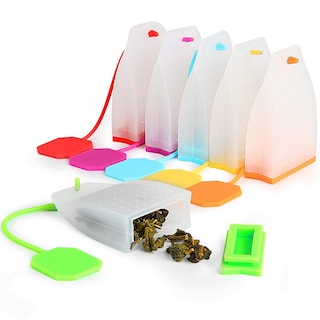 Foto 2 | Foto 2 | Tea Infuser Finegood Filtro De Té Reutilizable De Silicona Paquete De 6 - Venta Internacional.