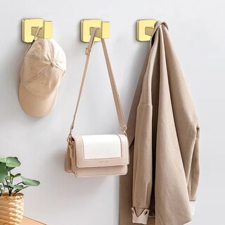 Foto 6 | Foto 6 | Ganchos Para Toallas De Baño Nearmoon Sus304 De Acero Inoxidable Paquete De 3 - Venta Internacional.