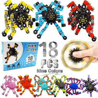 Foto 1 | Foto 1 | Fidget Spinners Yizer Transformable Divertido Y Sensorial 18 Unidades - Venta Internacional.