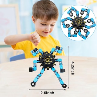 Foto 2 | Foto 2 | Fidget Spinners Yizer Transformable Divertido Y Sensorial 18 Unidades - Venta Internacional.