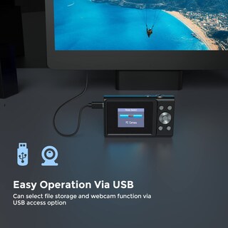 Foto 7 | Foto 7 | Cámara Digital Jckduhan 2.7k Hd 48mp Con Tarjeta De Memoria De 32gb - Venta Internacional.