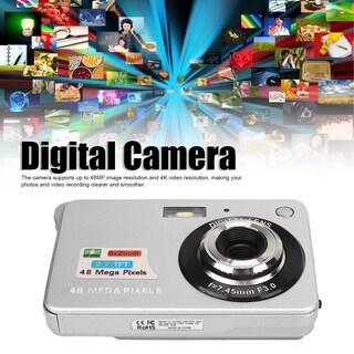 Foto 3 | Foto 3 | Cámara Digital Tbest 4k 48 Mp Pantalla Lcd De 2 7 Pulgadas Zoom 8x - Venta Internacional.