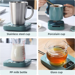 Foto 7 | Foto 7 | Calentador De Tazas De Café Calefacción Inteligente 40-55 °c Azul - Venta Internacional.