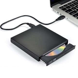 Foto 1 | Foto 1 | Unidad Externa De Cd Y Dvd Blingco Usb 2.0 Para Portátil Color Negro - Venta Internacional.