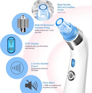 Foto 6 | Foto 6 | Máquina Limpiadora De Poros Faciales Kinzino Portable Blackhead Extra - Venta Internacional.