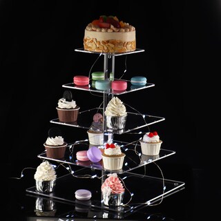 Foto 3 | Foto 3 | Soporte Para Magdalenas Y Tartas De 3/4/5 Niveles Para Fiesta De Bodas - Venta Internacional.
