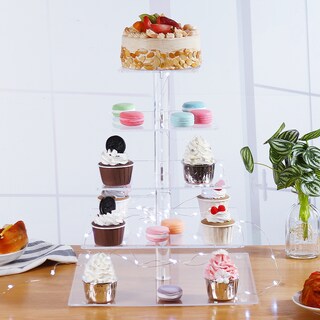 Foto 4 | Foto 4 | Soporte Para Magdalenas Y Tartas De 3/4/5 Niveles Para Fiesta De Bodas - Venta Internacional.