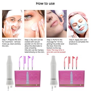 Foto 4 | Foto 4 | Varitas De Fusión De Argón Y Neón De Alta Frecuencia Para Máquinas Faciales - Venta Internacional.