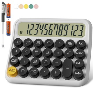 Foto 1 | Foto 1 | Calculadora Mecánica Decklit De 12 Dígitos Con Pantalla Lcd De 5 Cm - Venta Internacional.