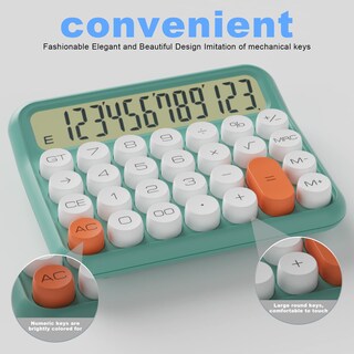 Foto 6 | Foto 6 | Calculadora Mecánica Decklit De 12 Dígitos Con Pantalla Lcd De 5 Pulgadas - Venta Internacional.
