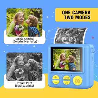 Foto 7 | Foto 7 | Cámara De Impresión Instantánea Adicop Para Niños De 3 A 12 Años Con 6 Papeles De Impresión - Venta Internacional.
