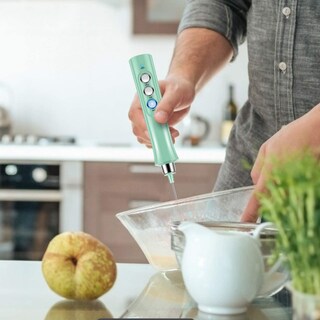 Foto 3 | Foto 3 | Dispositivo Portátil De Carga Usb Milk Frother Con Batidores Para Capuchino - Venta Internacional.