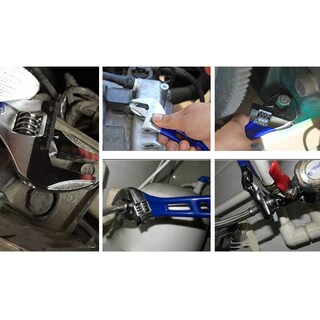 Foto 7 | Foto 7 | Llave Ajustable Ainuosen Apertura Grande De 4 Cm 5 Cm 6 Cm 8 Cm Azul - Venta Internacional.
