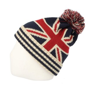 Foto 3 | Foto 3 | Gorro Withmoons Union Jack British Winter White - Venta Internacional.