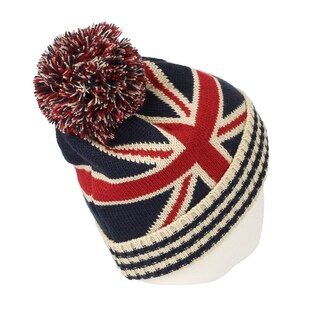 Foto 4 | Foto 4 | Gorro Withmoons Union Jack British Winter White - Venta Internacional.