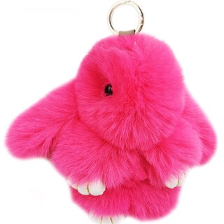 Foto 1 | Foto 1 | Llavero Jtkdxqs Suave Y Lindo Con Piel De Conejo Artificial Para Mujer - Venta Internacional.