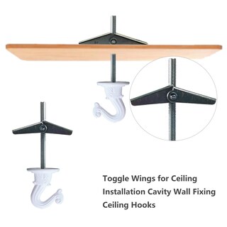 Foto 5 | Foto 5 | Juego De Ganchos De Techo Swag Shieraily Heavy Duty  Color Blanco - Venta Internacional.