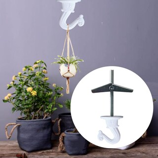 Foto 7 | Foto 7 | Juego De Ganchos De Techo Swag Shieraily Heavy Duty  Color Blanco - Venta Internacional.